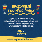 Od pátku 26.7.2024 se v AQ bude platit záloha na čip
